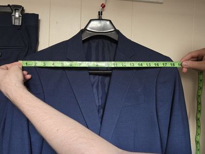 Men's Navy Blue Suit