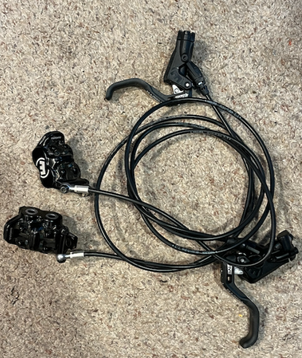 Magura MT5 Brakes - MC5 lever, inc Bleed Kit, XL lines