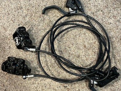 Magura MT5 Brakes - MC5 lever, inc Bleed Kit, XL lines