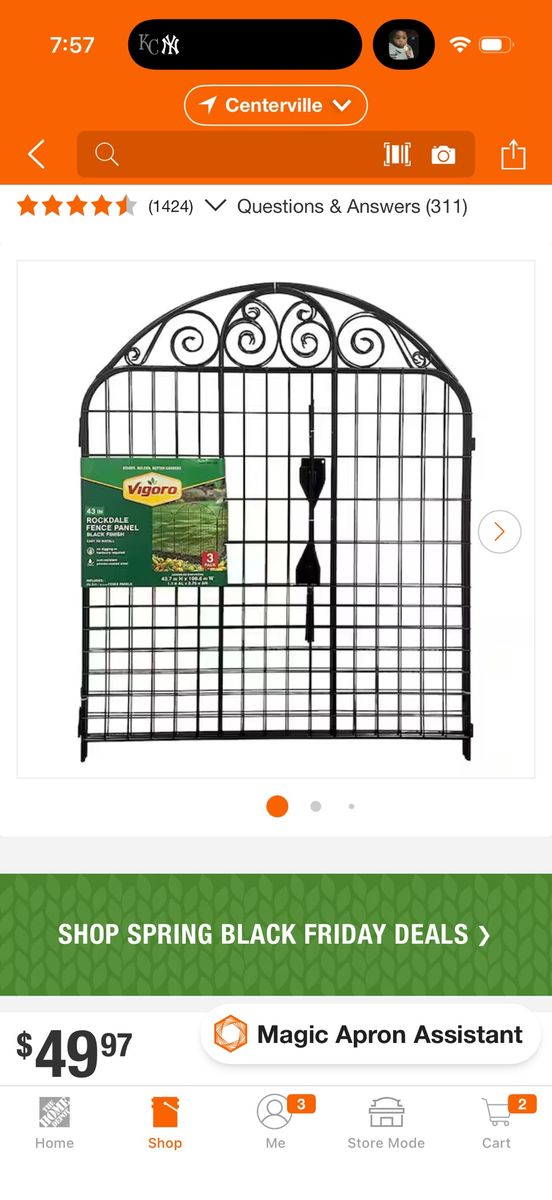 Garden Fencing (13 Panels)