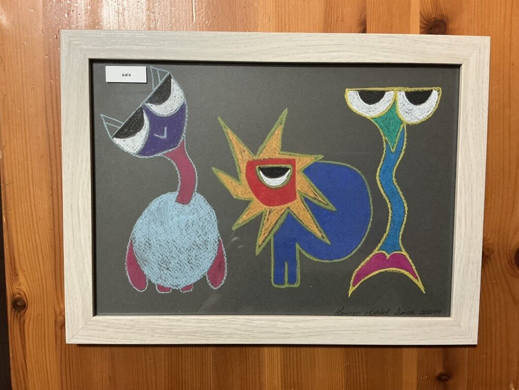 pals Original Art by Lauren Isabel Smith