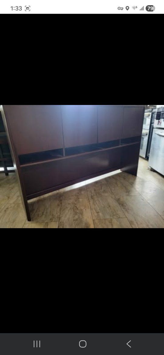 Large Desk w/ Hutch