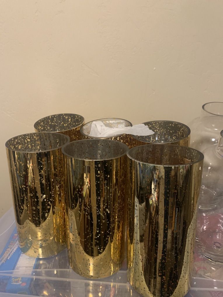 vases Mercuty Gold