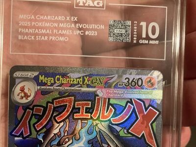 Pokémon Mega Charizard X EX GEM MINT 10