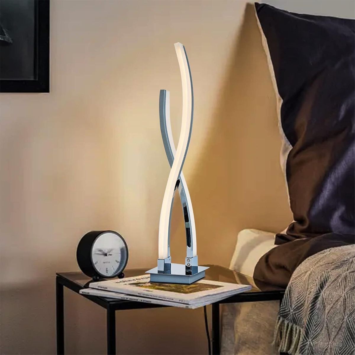 Modern Spiral LED Table Lamp