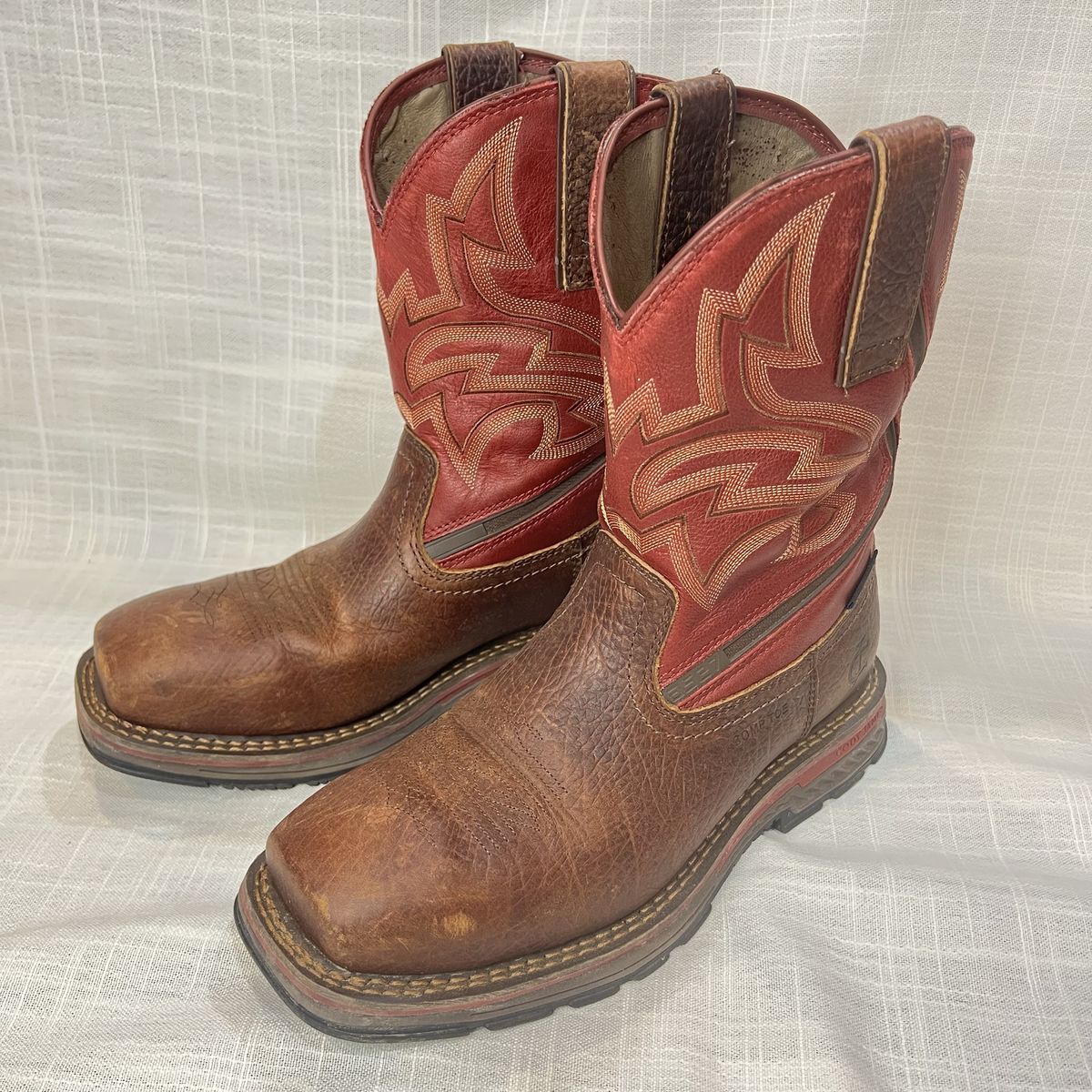 Cody James Disruptor Waterproof Western Comp Toe Work Boots Men’s Size 9 EE ( Extra Wide )