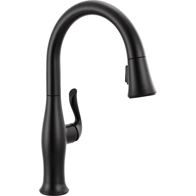 Delta Junction Single-Handle Pull-Down Kitchen Faucet - Matte Black (19825LF-BL)