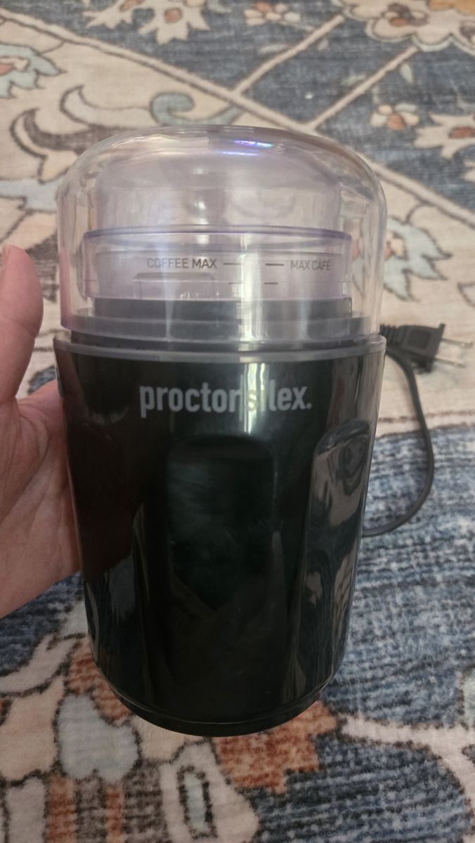 Proctor Silex Coffee Grinder- Black- Like new.