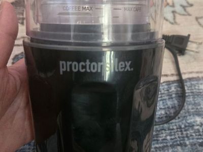 Proctor Silex Coffee Grinder- Black- Like new.