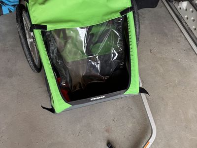Thule 2 kid bike trailer
