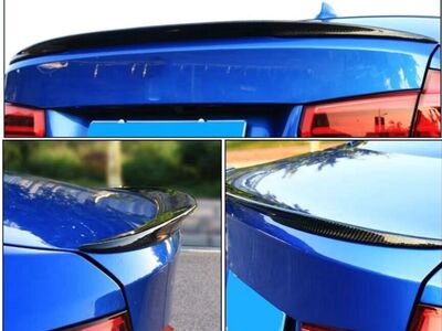 12-19 BMW 3 Series Carbon Trunk Spoiler Wing