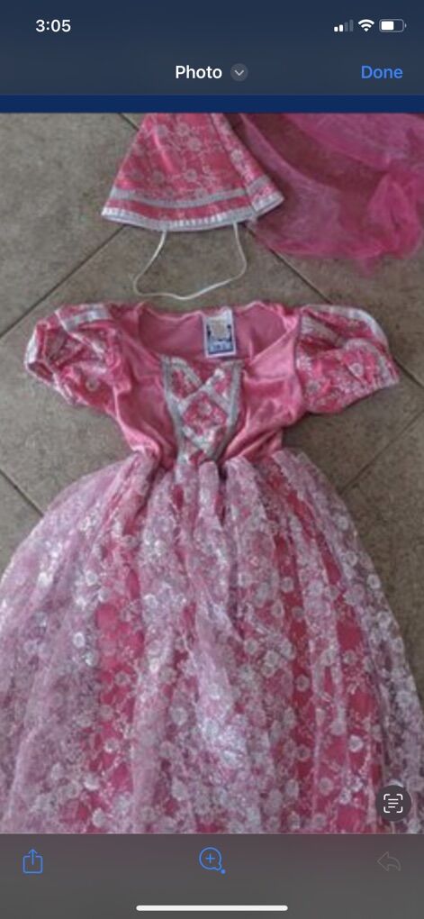 Girls Disney Princess Rapunzel Halloween Costume