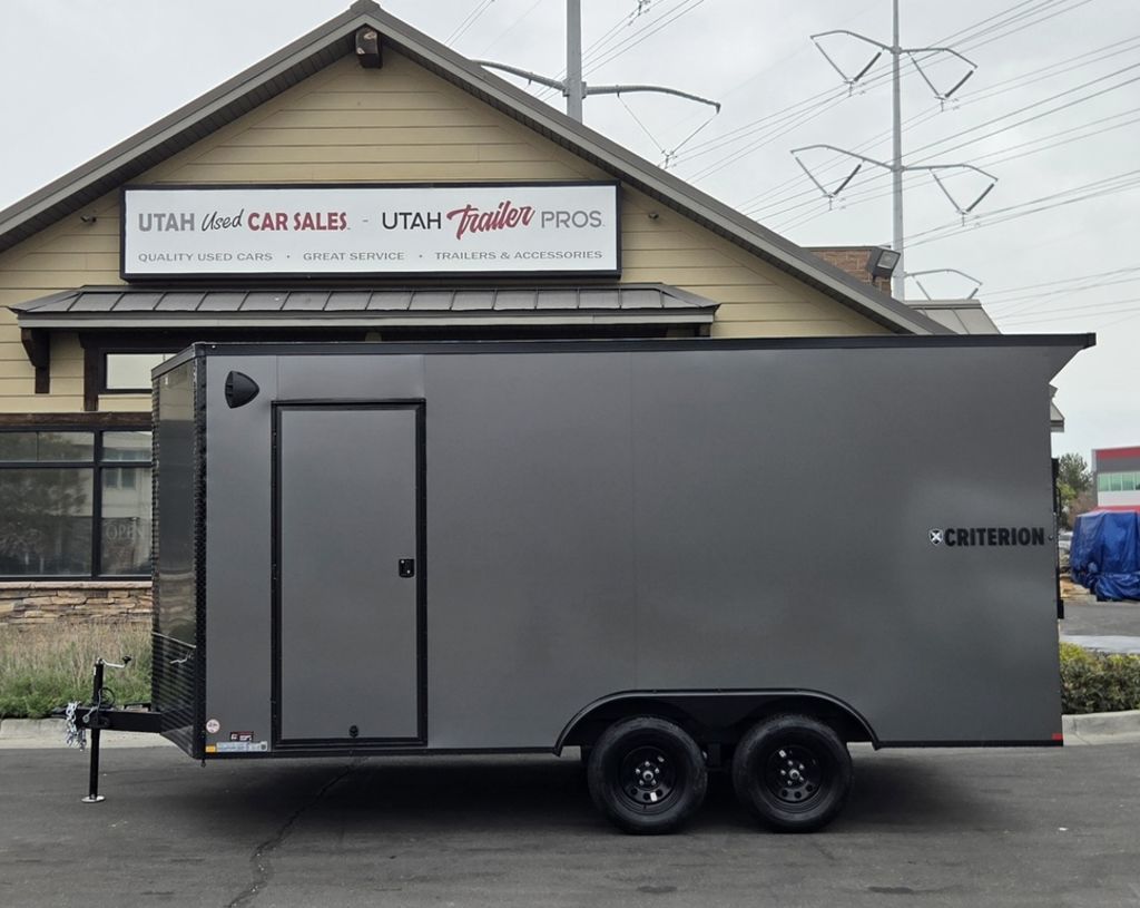 8x16 / 8.5x16 .080 Aluminum Exterior Enclosed Cargo Trailer Criterion 2026
