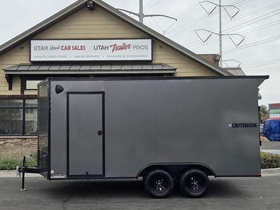 8x16 / 8.5x16 .080 Aluminum Exterior Enclosed Cargo Trailer Criterion 2026