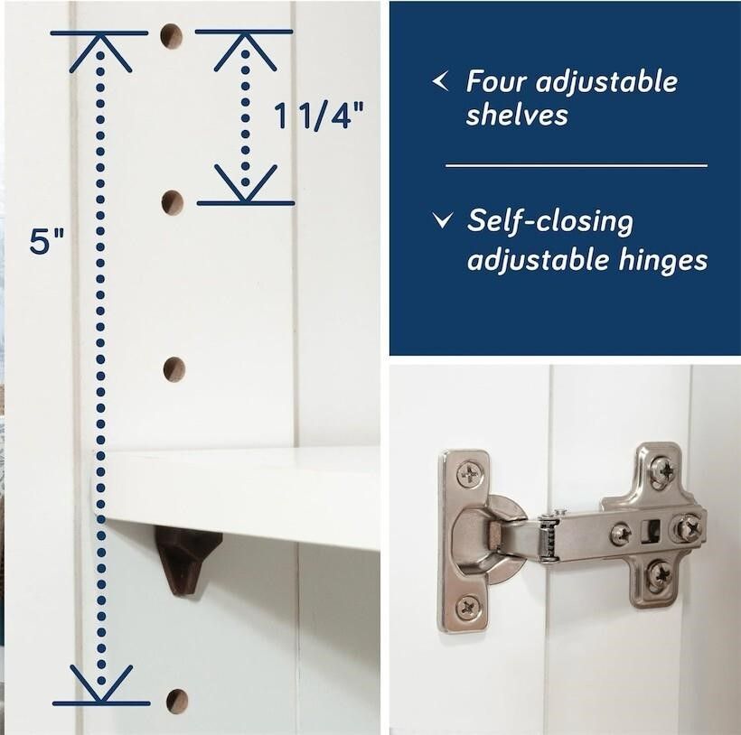 Sauder Deep Storage Cabinet/Pantry Cabinets