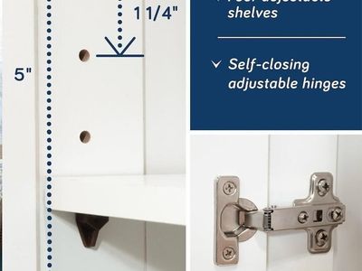 Sauder Deep Storage Cabinet/Pantry Cabinets