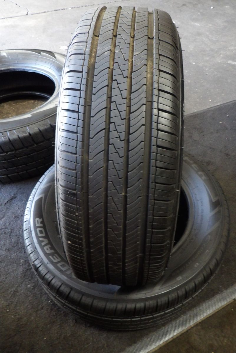 195/65R15 COOPER ENDEAVOR PAIR OF TWO USED TIRES