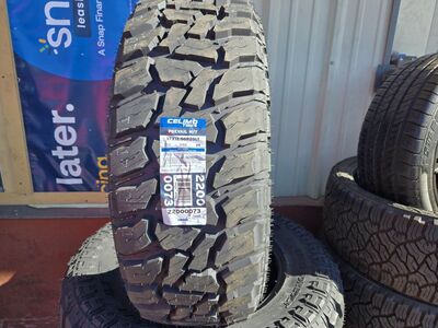 SET 37X12.50R20LT CELIMO PREVAIL M/T MUD TERRAIN