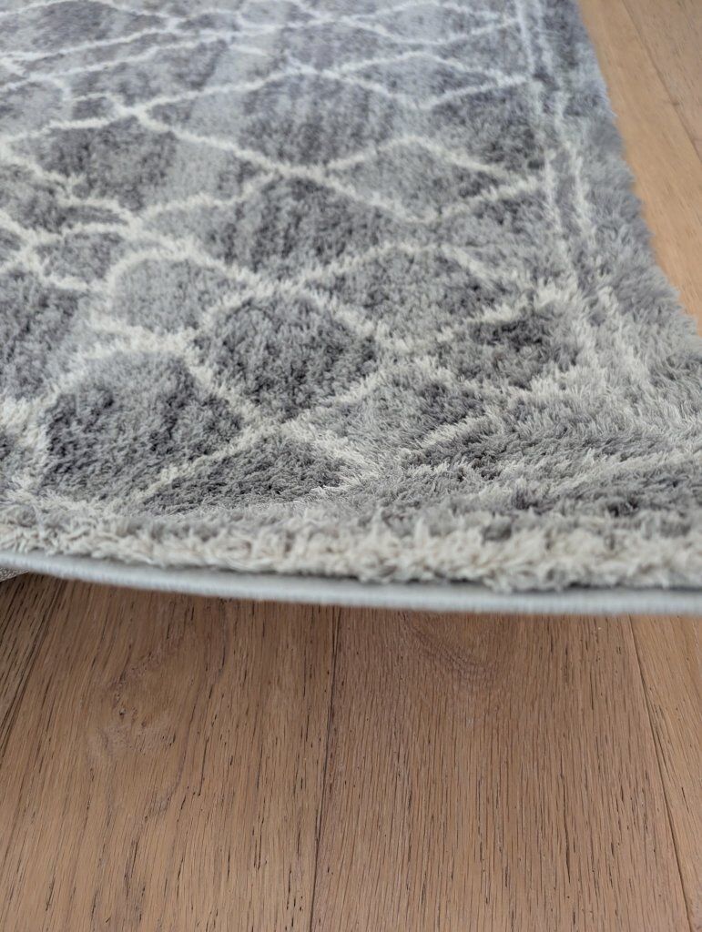 5'2" x 7'2" Gray area rug