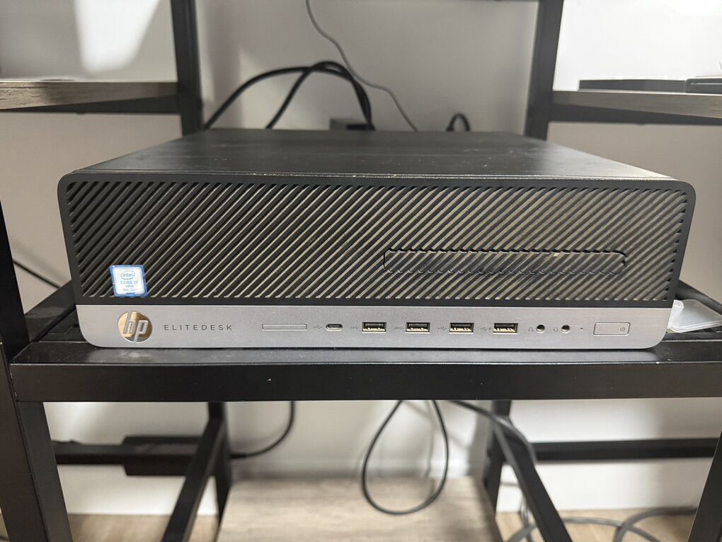 HP EliteDesk 800 G4 SFF i7-8700 32GB RAM WiFi