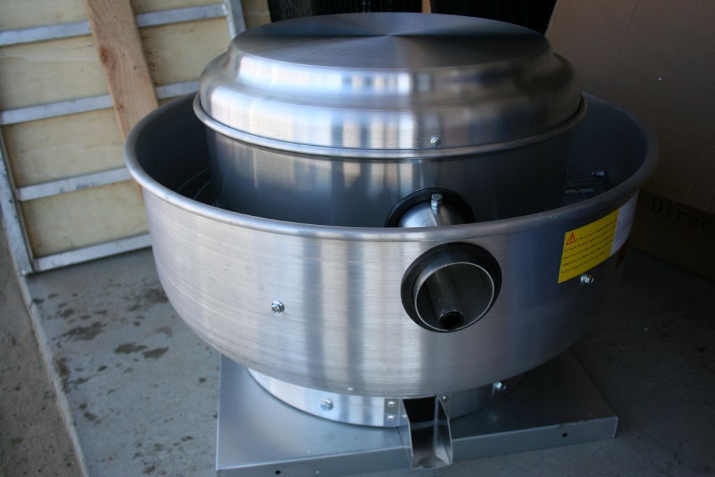 Centrifugal Upblast Exhaust Fan - New
