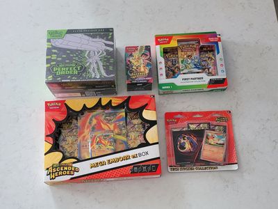 NEW-Pokemon Bundle (ETB, Booster, Collection, etc)