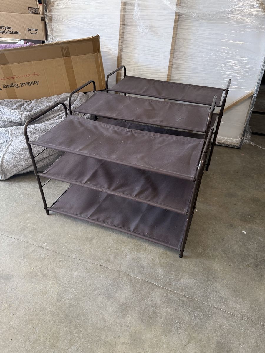 3 Shoe Racks