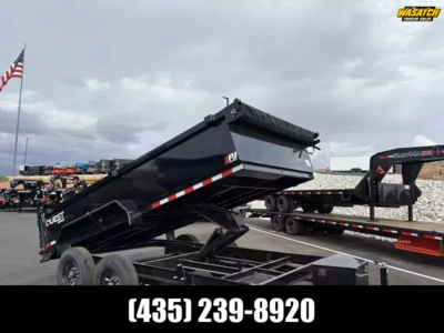 PJ Trailers 7X14 14K D7 CHANNEL Dump Trailer