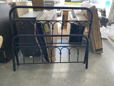 Full Size Bed Frame and Mattress