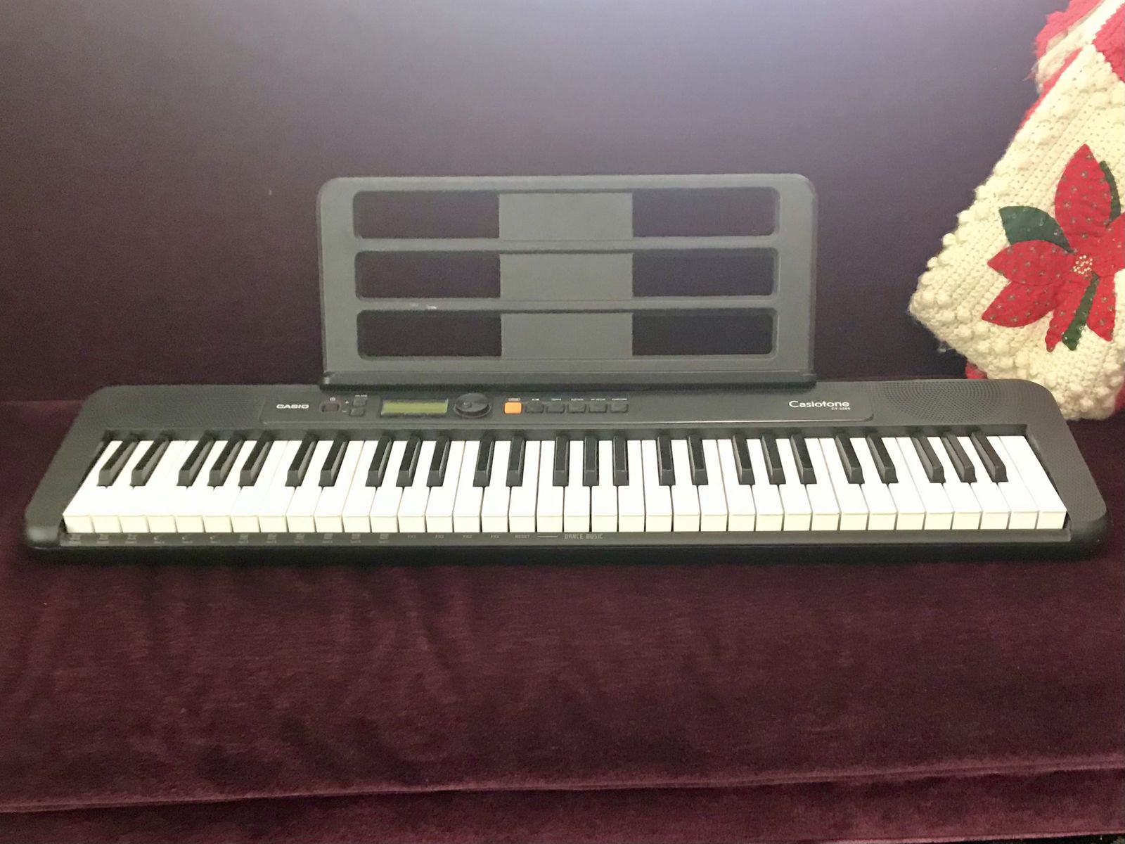 Casio Casiotone CT-S200 61-Key Portable Digital Keyboard
