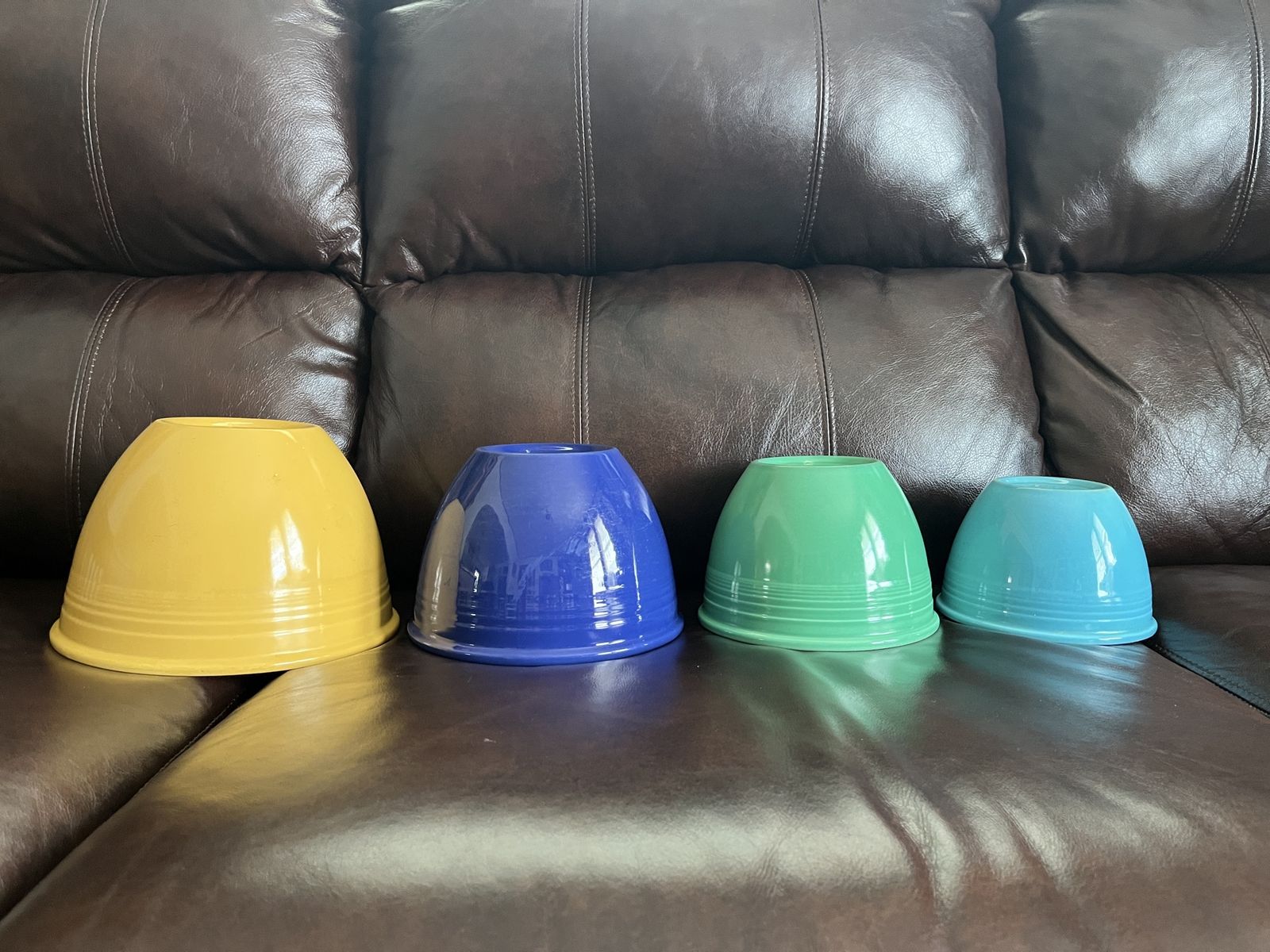 Fiestaware /Fiesta Ware Nesting Bowls- Made in 1930's-1940's