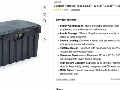 Contico Pro Tuff Bin