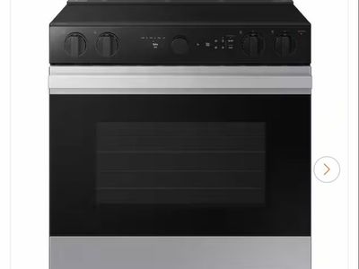 Samsung Bespoke 30” Smart Slide-In Electric Range
