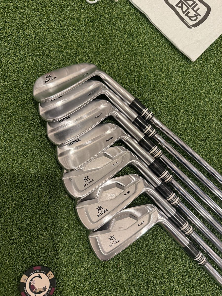 Miura TC201/MB101 Combo Iron Set 4-PW Oban Stiff Good