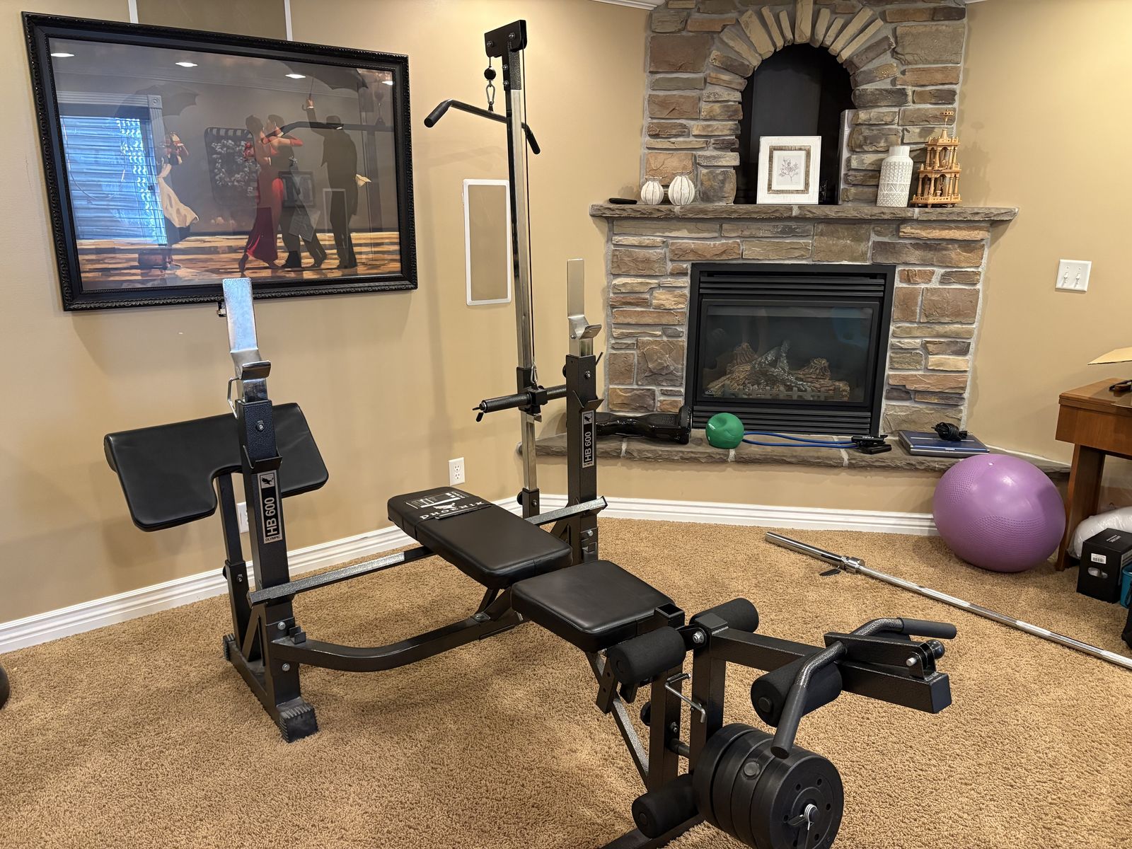 Phoenix HB 600 Olympic Bench Set 