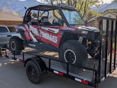 Polaris RZR XP 1000 (2015) w/ trailer