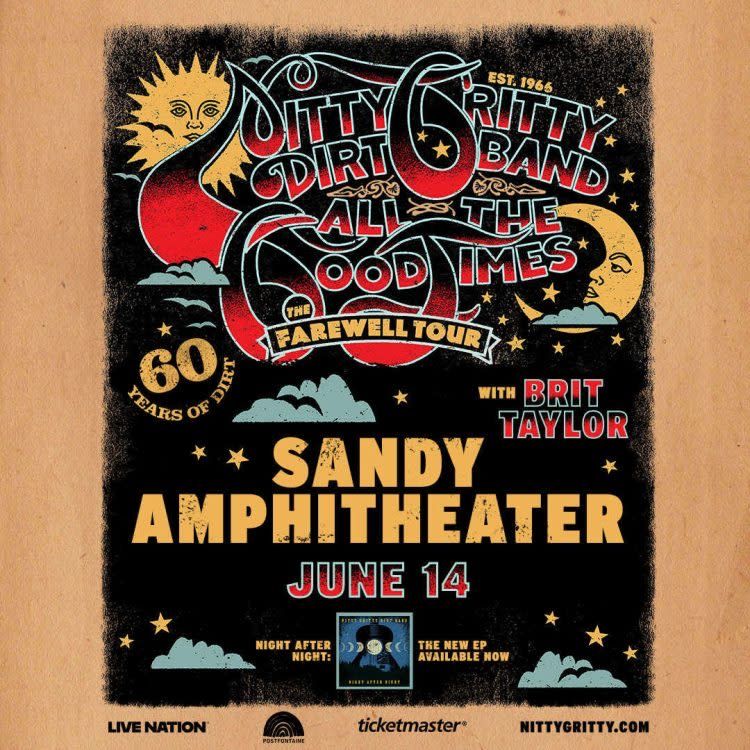 Nitty Gritty Dirt Band - Sandy - FRONT ROW!