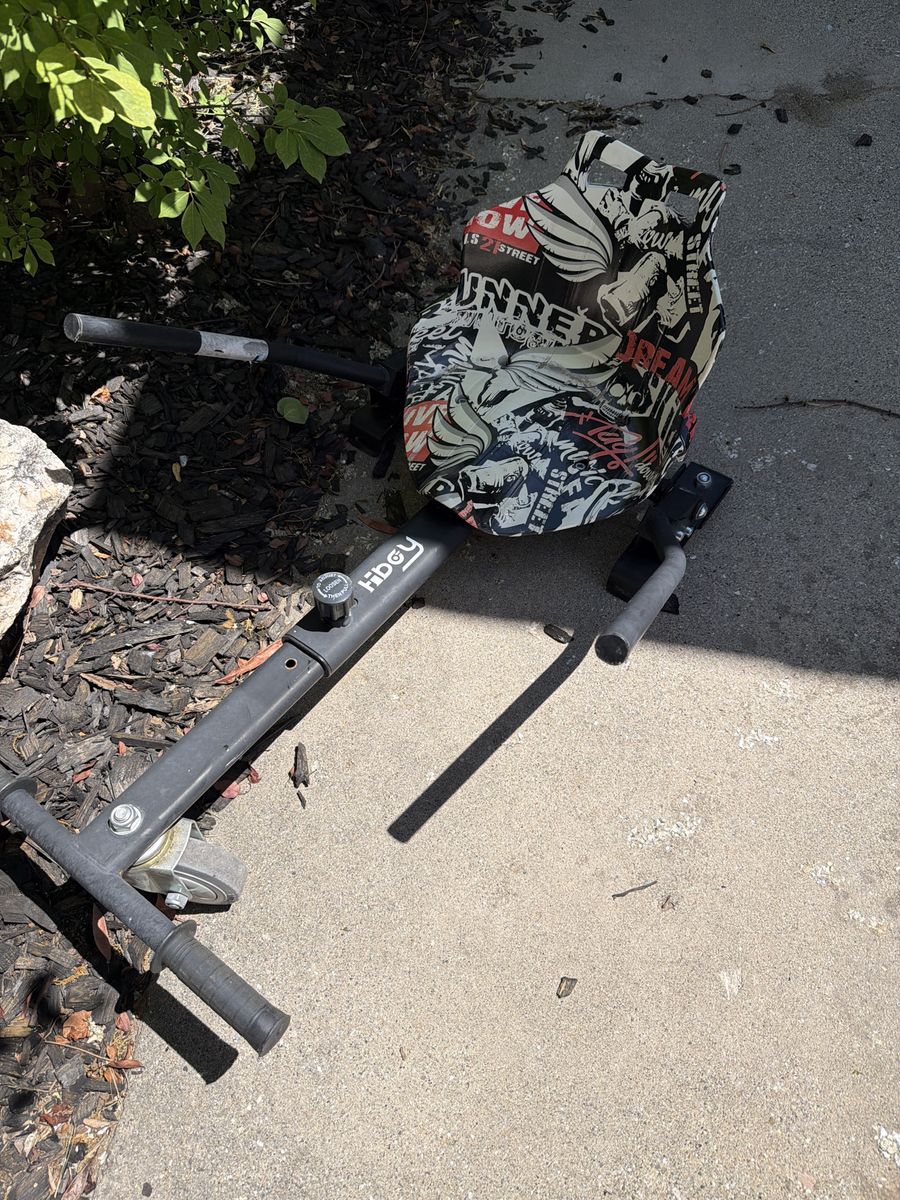 Hiboy Electric Scooter Seat Attachment - Used, Graphic Print Saddle