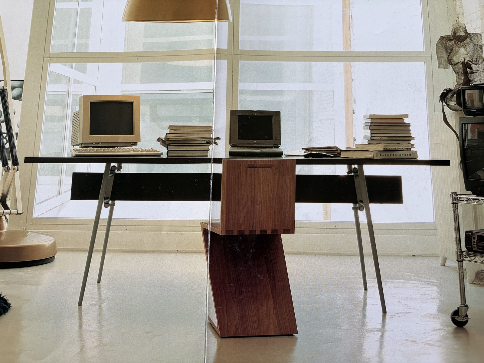 Philippe Starck M.T. (Minimum Table) 211 – Natural Wengé – Italian Designer Table
