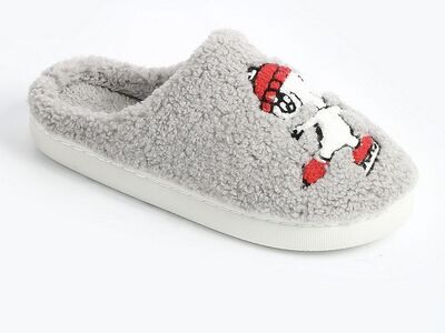 Snoopy Holiday Sherpa Slippers
