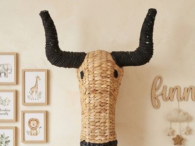 Woven Wall Bull Head