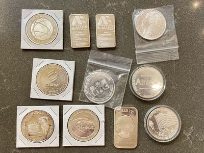 1 oz Silver Rounds for Sale .999 Silver Coins