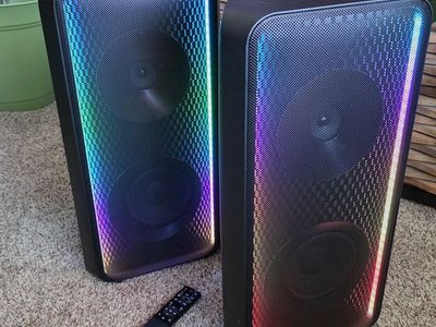 Samsung Sound Tower Bluetooth Speakers, 240w, Only used 3 times, Like New