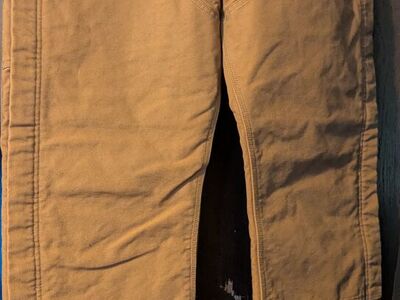 Carhartt washed duck insulated pants
