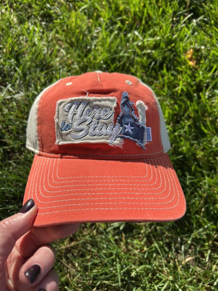 New Idaho Here To Stay Baseball Cap Hat