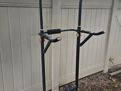 Pull-up and dip station