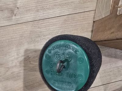 Box of 3. Greenlee 615 Piston for 3" Conduit - IMC, Rigid