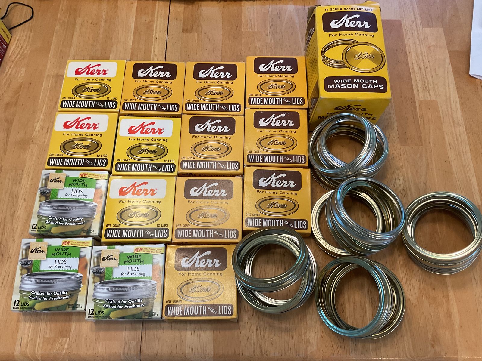 VTG Kerr Wide Mouth Canning Lids