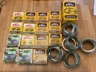 VTG Kerr Wide Mouth Canning Lids