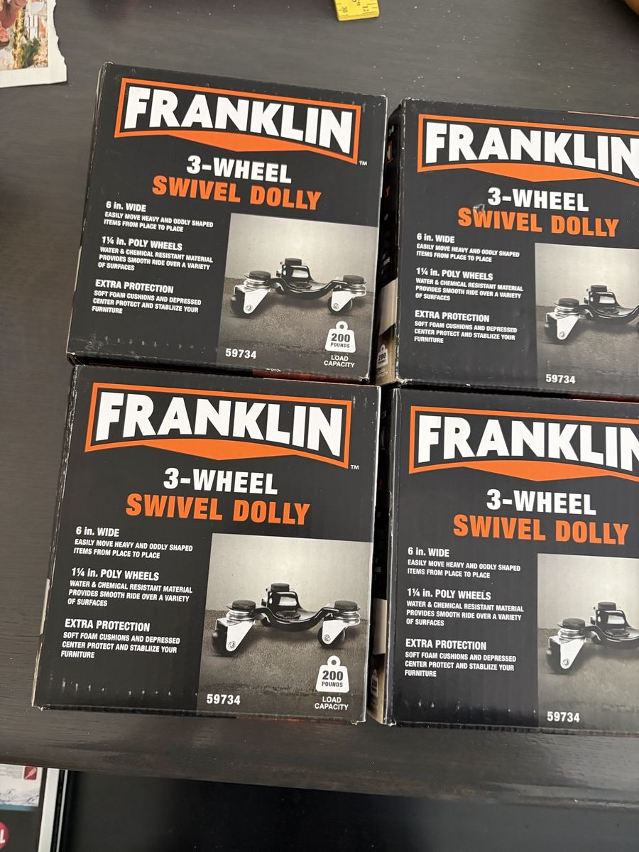 Moving wheel dolly/caster set 4